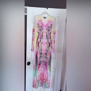 AFRM Multicolor Floral Long Sleeve Dress